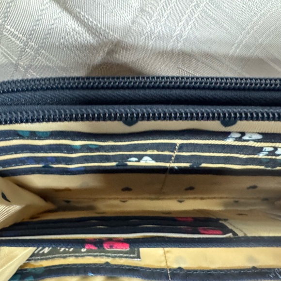 lug Navy Paw Print Wristlet with Multicolor Accents - Picture 11 of 11